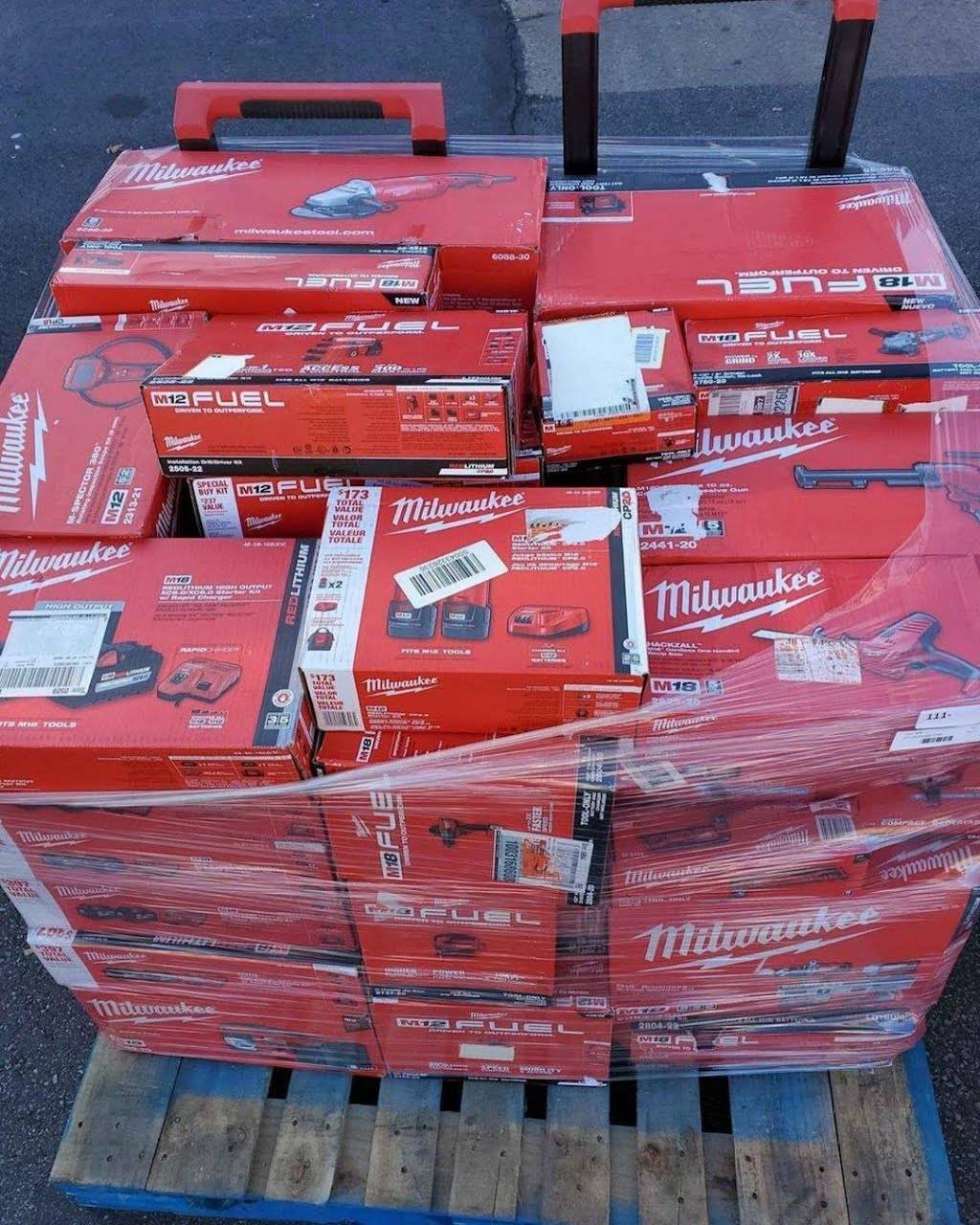 Milwaukee tools pallet