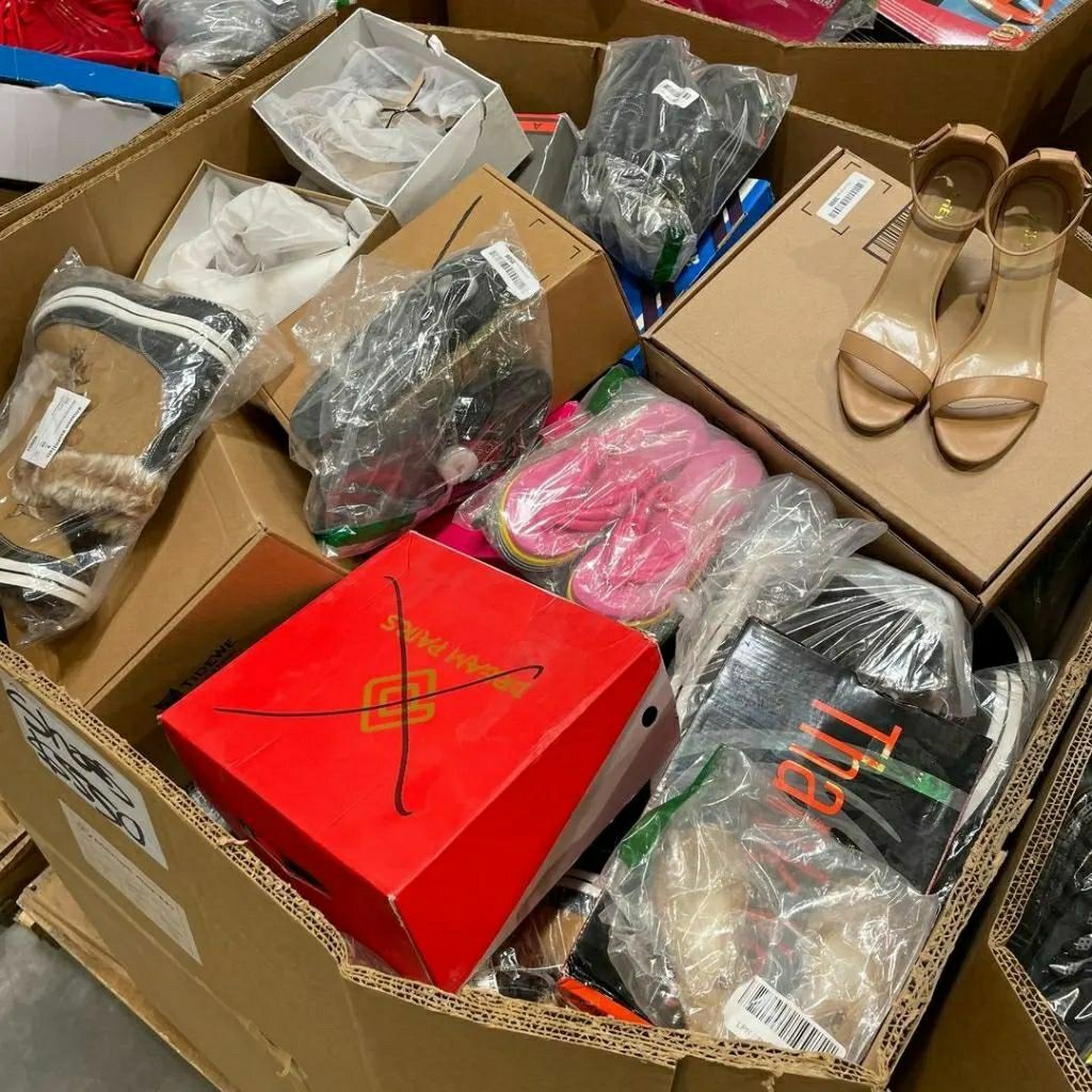 Mixed shoes pallets - Image 4