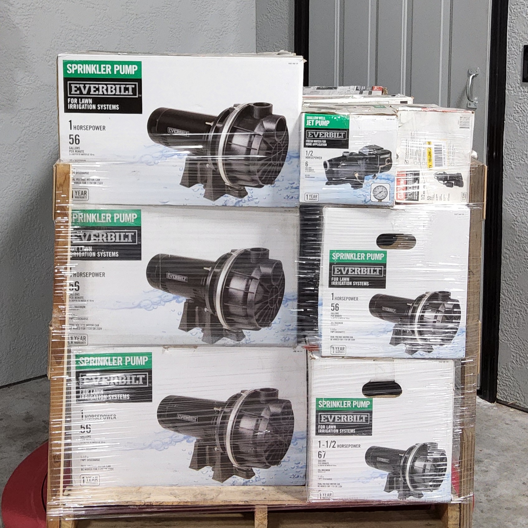 PUMPS PALLET